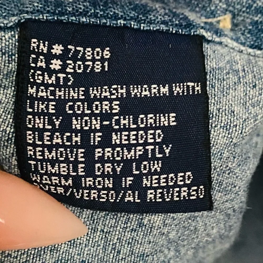 Tommy Hilfiger 90’s Boys’ Denim Shirt Size Small